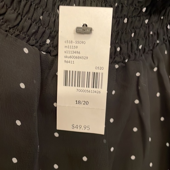 Polka Dot Blouse Plus 18/20 - Picture 7 of 8